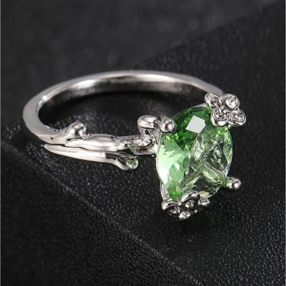 Ladies Elegant Bohemian Promise Ring sz 6 - Picture 5 of 5
